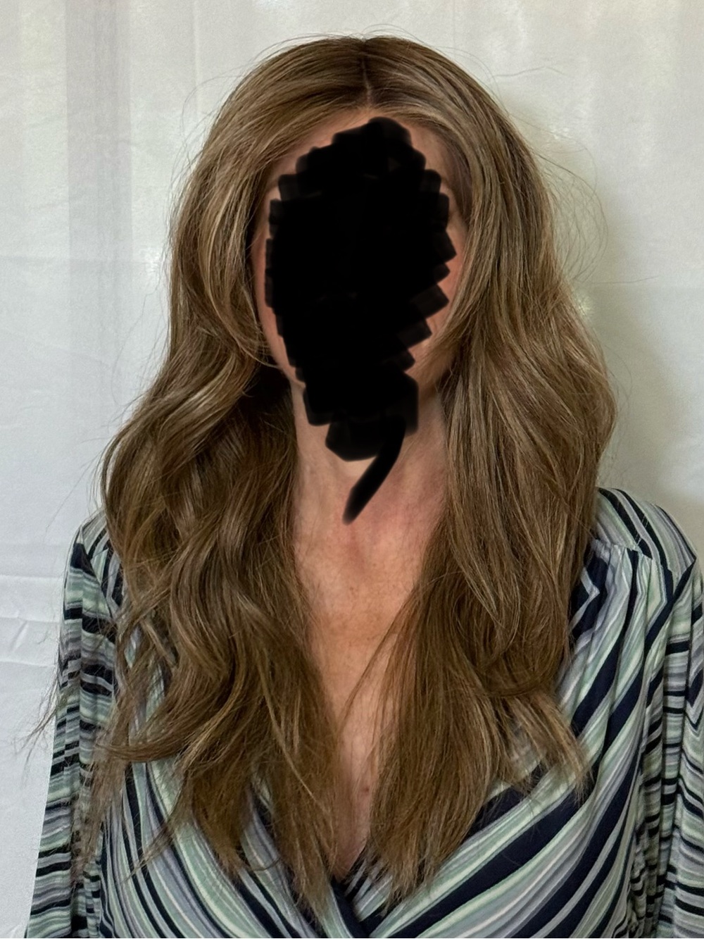 Light Brown w/Highlights Wavy Women’s Wig - Wigs for Every Woman